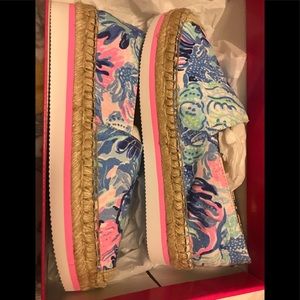 Lilly Pulitzer NWT espadrille size 7